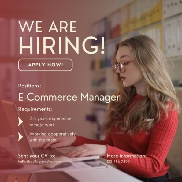 e- commerce staff