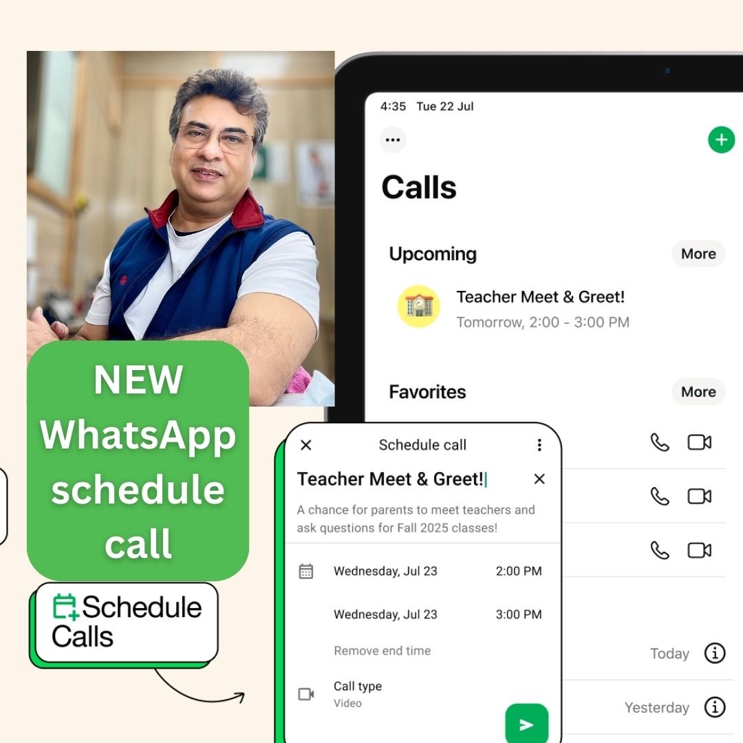 NEW WhatsApp schedule call